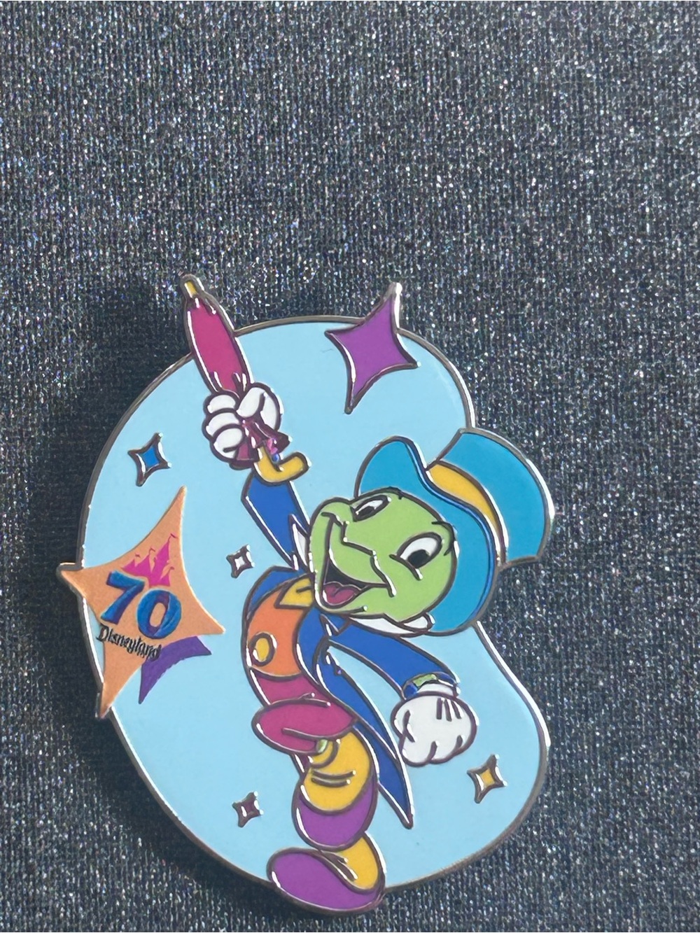 Disney 70th Anniversary Trading Pin Jiminy Cricket
